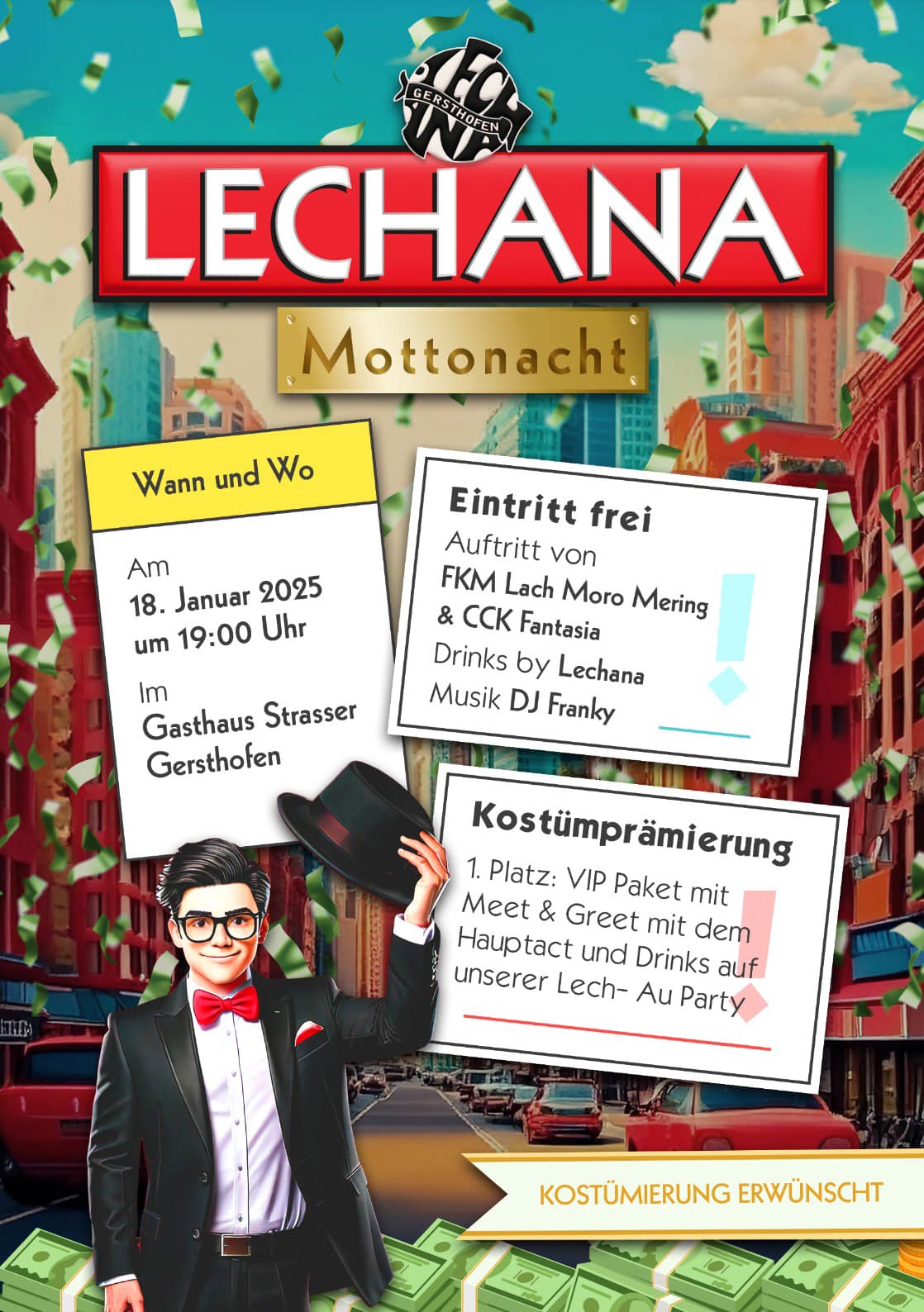 Lechana Showabendmit FKM Auftritt